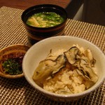 オーシャンテラス あじさい - 牡蠣御飯
      