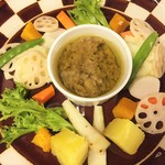 バンズグリル - 地物野菜のバーニャカウダ