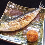 手打ちそば八轟 - いわしの丸干し