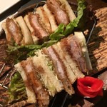 串揚げ 龍 - 名物･堂山カツサンド