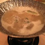 笹組 調整 - 合鴨と四種の葱 つみれ鍋（2015年12月）