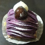 パティスリ・ル・スィエル - むらさきいものモンブラン