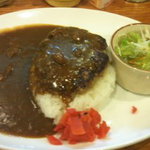 カレー＆オムライスの店 洋食亭 - 名物"手仕事"バーグカレー