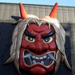 赤のなまはげです。（昼バージョン）