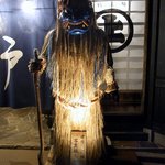 秋田長屋酒場 - 青なまはげ全身です。（夜バージョン）