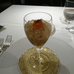 レ・シャンドール - 友人のズワイガニとアボカドの冷製