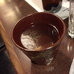 おかめ - 今や俺のルーティン・・・出汁割（麦バージョン）