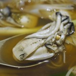 つきじ 文化人 - 牡蠣は必ず大振り