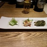 地鶏焼とり 高や - 突き出し♪