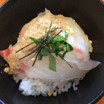 らーめん専門 うしおととり - 鯛ラーメンとセットの鯛茶漬け¥180