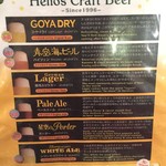 バッカスの胃袋 - ビールの種類です。