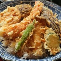 春鶯亭ひら - 天丼