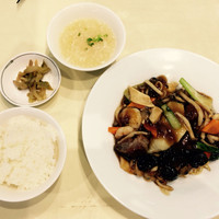 潮夢来 - 2016/10訪問★彡
                  五目あんかけ焼きそば ¥1,300
