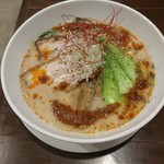 麺屋　奥右衛門 - 蝦白湯麺(880円)夜限定