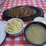 フクノヤ - ビフテキ定食