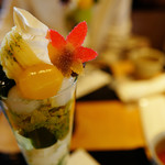 伊藤久右衛門 宇治本店 - 【２０１６年１１月】紅葉パフェ　　