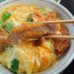 梅の花 - トンカツのアップ