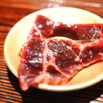 東麻布 天本 - ミンククジラの尾の身