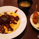 グリルらんぷ亭 - Cセット910円（税込）