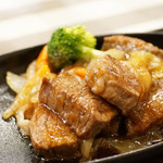 ステーキハウス寿楽 - 那須和牛おすすめサイコロステーキ