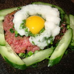 正泰苑 - 和風ユッケ？