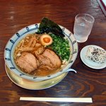 麺屋空 - らーめん　サービスのおにぎり