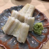 日本橋蛎殻町 すぎた - 穴子の白焼き　山葵で
