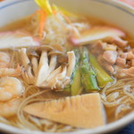 信夫庵 - おかめそばアップ