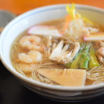 信夫庵 - おかめそば（８５０円）