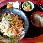 元祖 大丸商店 - アジのたたき丼