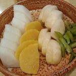 とんかつ　若葉 - お新香