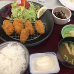 木曽駒高原カントリー - カキフライ定食