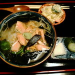 茶漬 鹿火矢 - お茶漬け定食750円