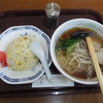 中華料理天鳳 - 半チャン & ラーメン