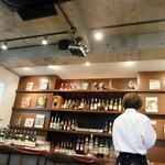 オブスキュール - 店内のカウンター