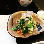 おおさか料理  浅井 - イカとわけぎのぬた♪