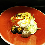 おおさか料理  浅井 - ぐじ頭塩焼き♪