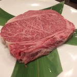 黒川精肉店 - 常陸牛リブロース一枚切