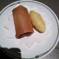 中国料理 美麗華 - 五目春巻きと大根パイ。（2016年11月）