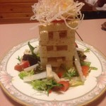 パパサンキュー - 遊び心満載の大根サラダ