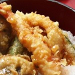 Ten-don (tempura rice bowl)