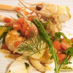 レ・スリジェ - (08/7ディナー)手長エビ、ずわい蟹、帆立