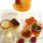 レ・スリジェ - (08/7ディナーデザート)全部盛り