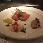 鉄板焼 松阪 - シェフのおまかせオードブル