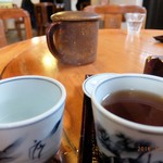 鯨荘 塩町館 - 蕎麦湯