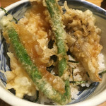 こと平 - ミニ天丼