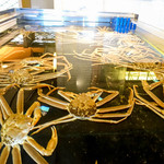 松魚亭 - 解禁になった蟹