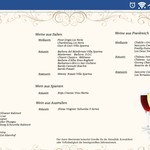 Japan Restaurant Ishihara - ワインリスト (お店のホームページから)