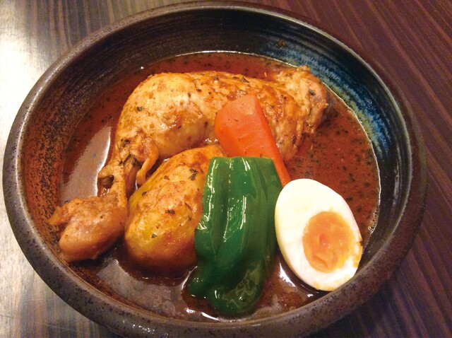 タイのココナッツカレーチキンスープのレシピ