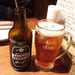 カッチャル バッチャル - 黒ホッピーセット（460円）
      インド料理屋さんなのにホッピー（笑）